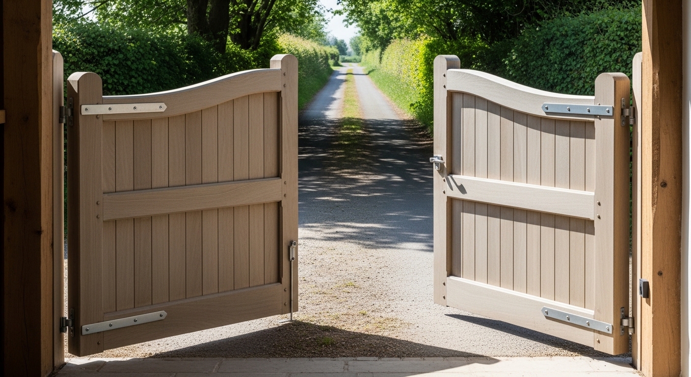 Wooden vs Metal Driveway Gates and How to Decide Between Them